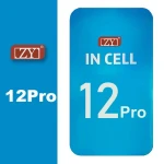 Οθόνη Lcd Για Apple iPhone 12 / 12 Pro | ZY | Μαύρη