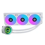 Lian Li Galahad II Trinity 360 White - AIO GPU Liquid Cooler  with ARGB Fans - Image 3