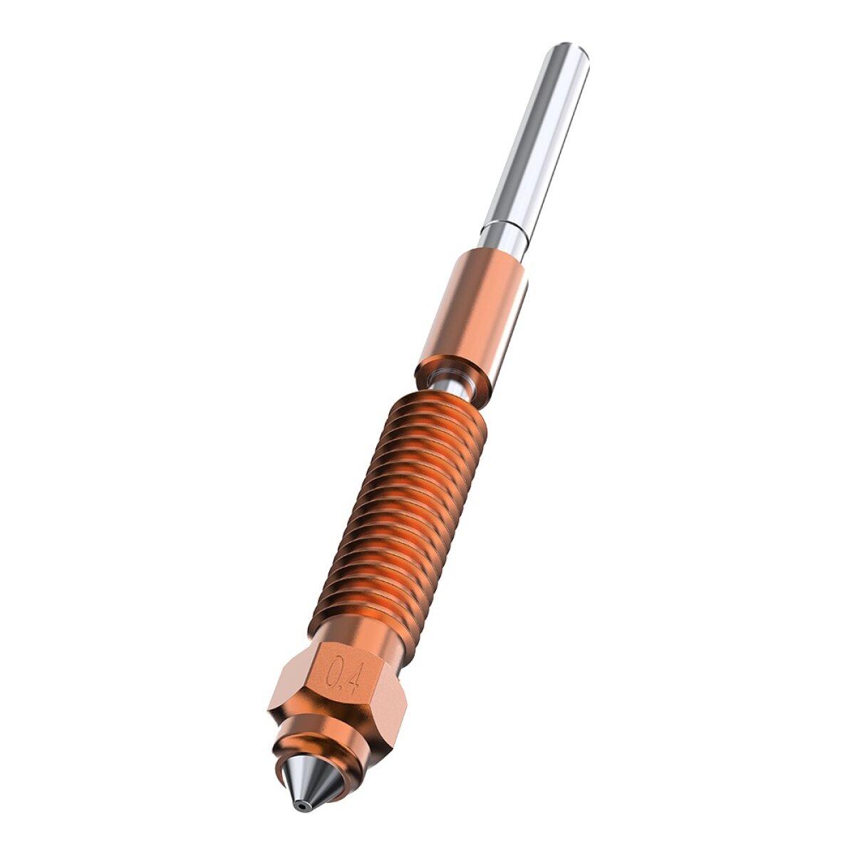 CREALITY Unicorn Nozzle quick-swap 1pc chrome zirconium copper K1,K1 Max,K1C,Ender-3 V3,Ender-3 V3 P - Image 2