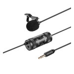 BOYA BY-M1 Pro II wired mic Professional lavalier mic - jack 6m cable Camera Smartphone Tablet - Image 2