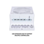 Lian Li Edge 1000W White 80+ Platinum, Fully Modular SFX PSU - Image 2