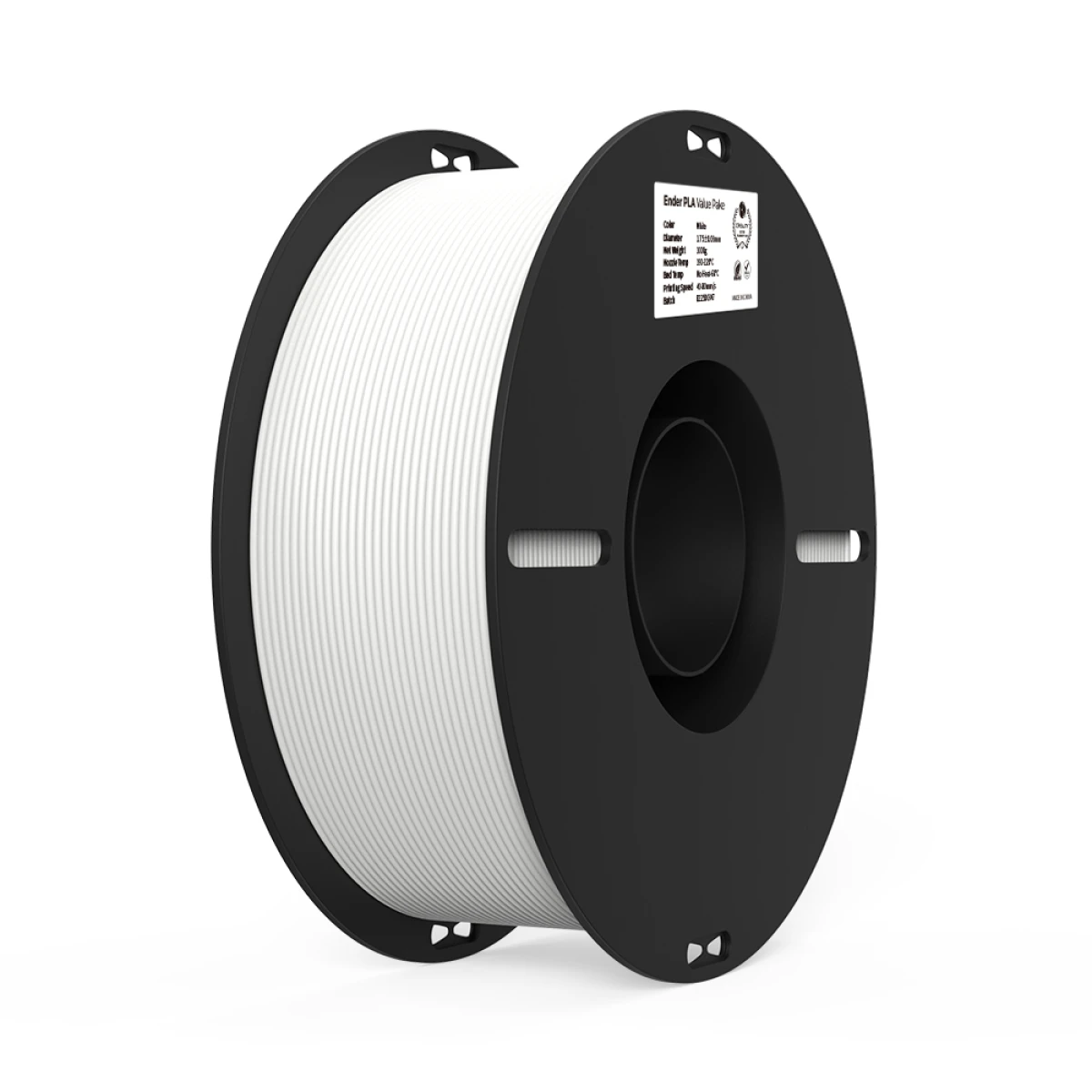 Creality EN-PLA Value Pack, White - Black 1+1kg Ender 3D Printer Filament 3301010337 - Image 3