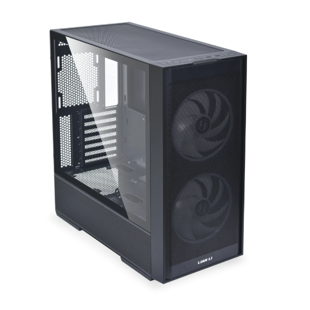 Lian Li LANCOOL 206 Black - ATX PC Case w. 2 x front 160 PWM fans (ARGB) - Image 3