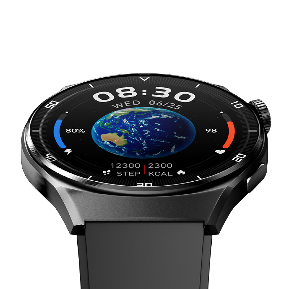 QCY Watch GT2 S3 Black - 1,43" HD AMOLED touch 466x466 60Hz Always On Call BT Smart Watch IPX8 14day - Image 3