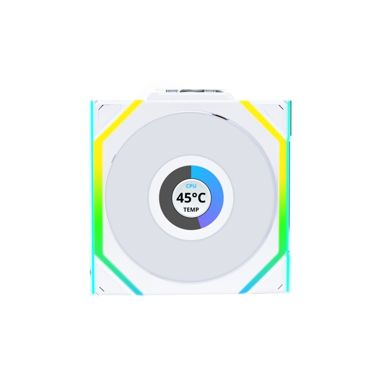 Lian Li UNIFAN SL Wireless LCD 120 -3PCS White (Triple pack include Controller) - Case Fan - Image 3