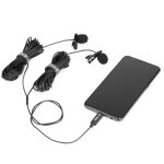 BOYA BY-M3D Dual Mic Lavalier microphone for USB TYPE-C devices - Image 4