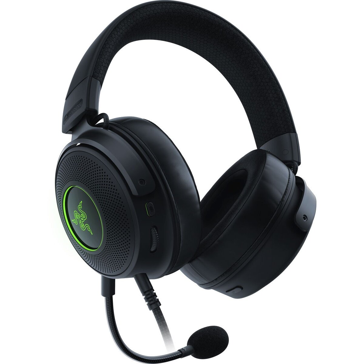 Razer KRAKEN V3 Hypersense - Haptic Feedback - 7.1 USB RGB Gaming Headset - THX Audio - Image 3