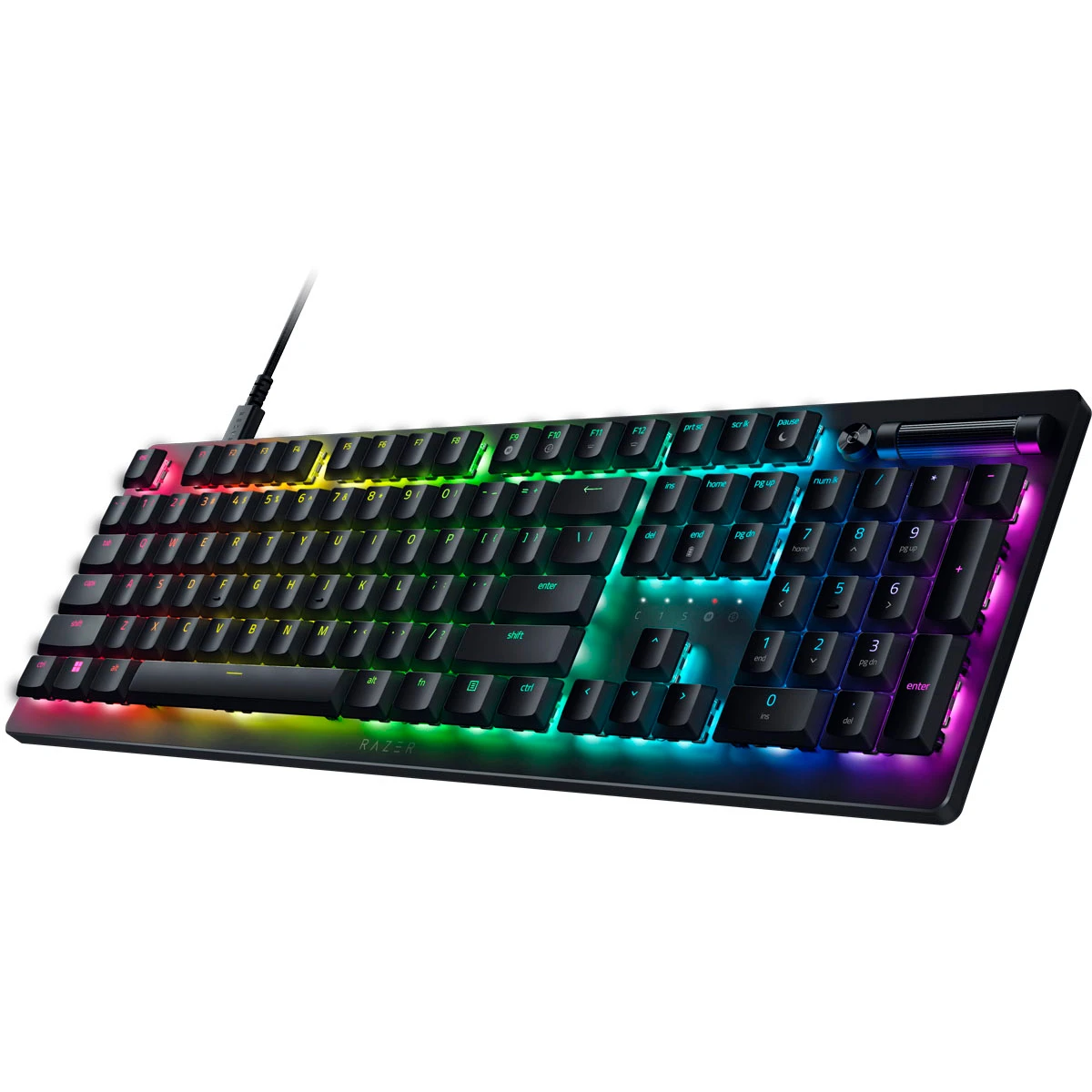 Razer DEATHSTALKER V2 - Low-Profile RGB Gaming Keyboard - Linear Red - Optical Switches - Image 2
