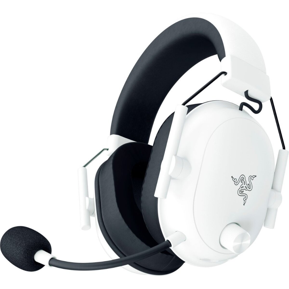 Razer BLACKSHARK V2 HYPERSPEED WHITE - Wireless Gaming Headset - Lightweight - 2.4Ghz / BT / USB - Image 2