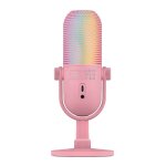 Razer SEIREN V3 CHROMA - QUARTZ - RGB USB Condenser Microphone - Gain Limiter - Build-in Shock Absor - Image 3