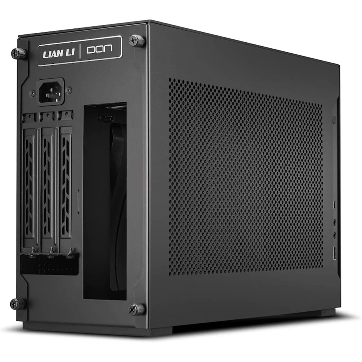 Lian Li A4 H2O Black 4.0 - Mini-ITX PC Case / SFX, SFX-L / Aluminum panels / GPU 3 slots Tower - Image 4