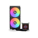 Lian Li Galahad II LCD 280 Black - AIO GPU Liquid Cooler  with ARGB Fans - Image 2