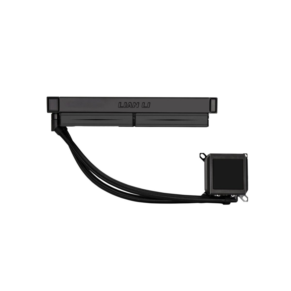 Lian Li Galahad II LCD 280 Black - AIO GPU Liquid Cooler  with ARGB Fans - Image 3