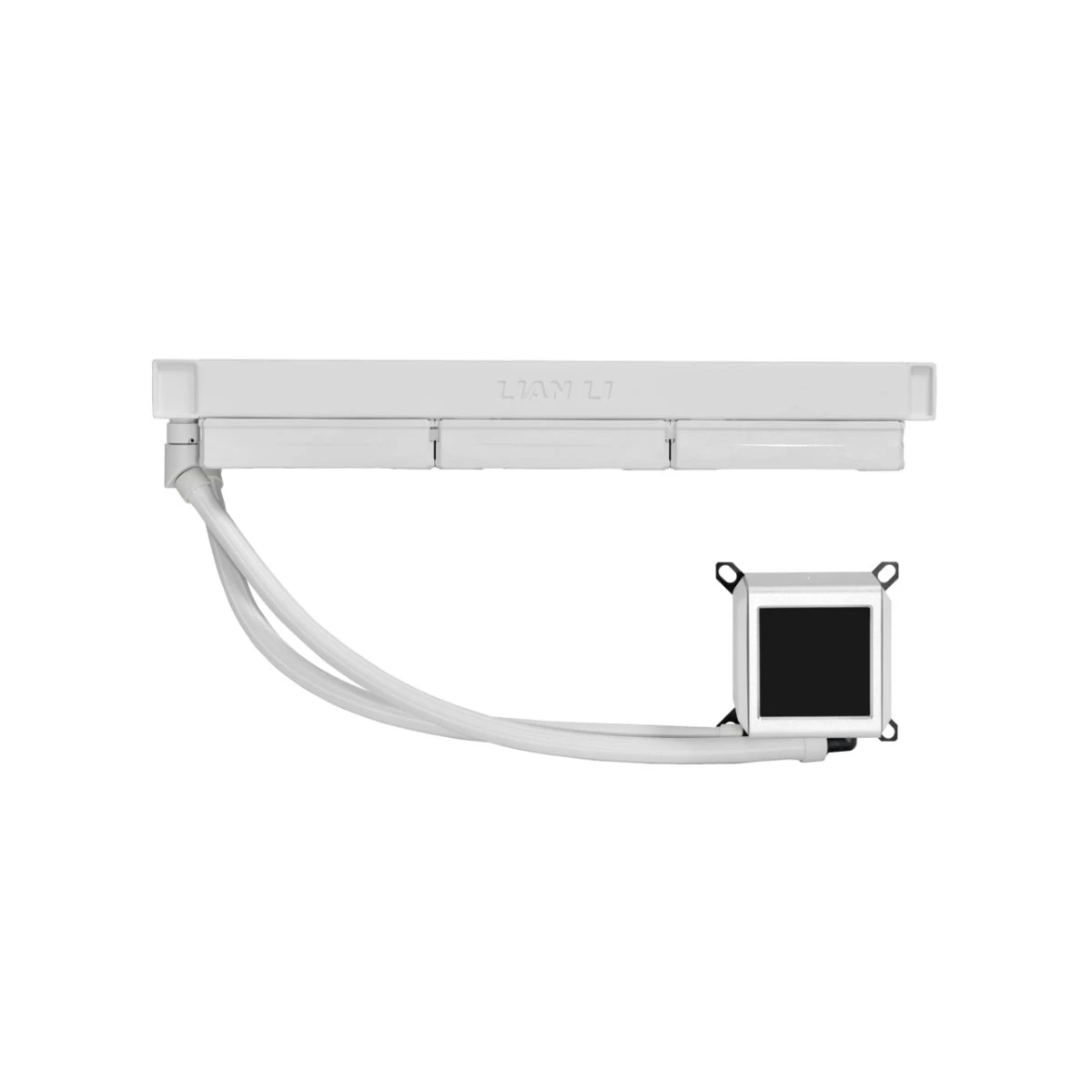 Lian Li Galahad II LCD 360 White - AIO GPU Liquid Cooler  with ARGB Fans - Image 2