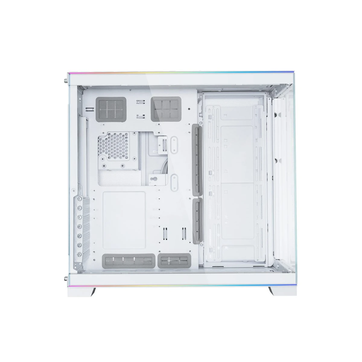 Lian Li O11D EVO RGB White - White EATX(under 280mm)/ATX Columnless Tower PC Case - Image 2