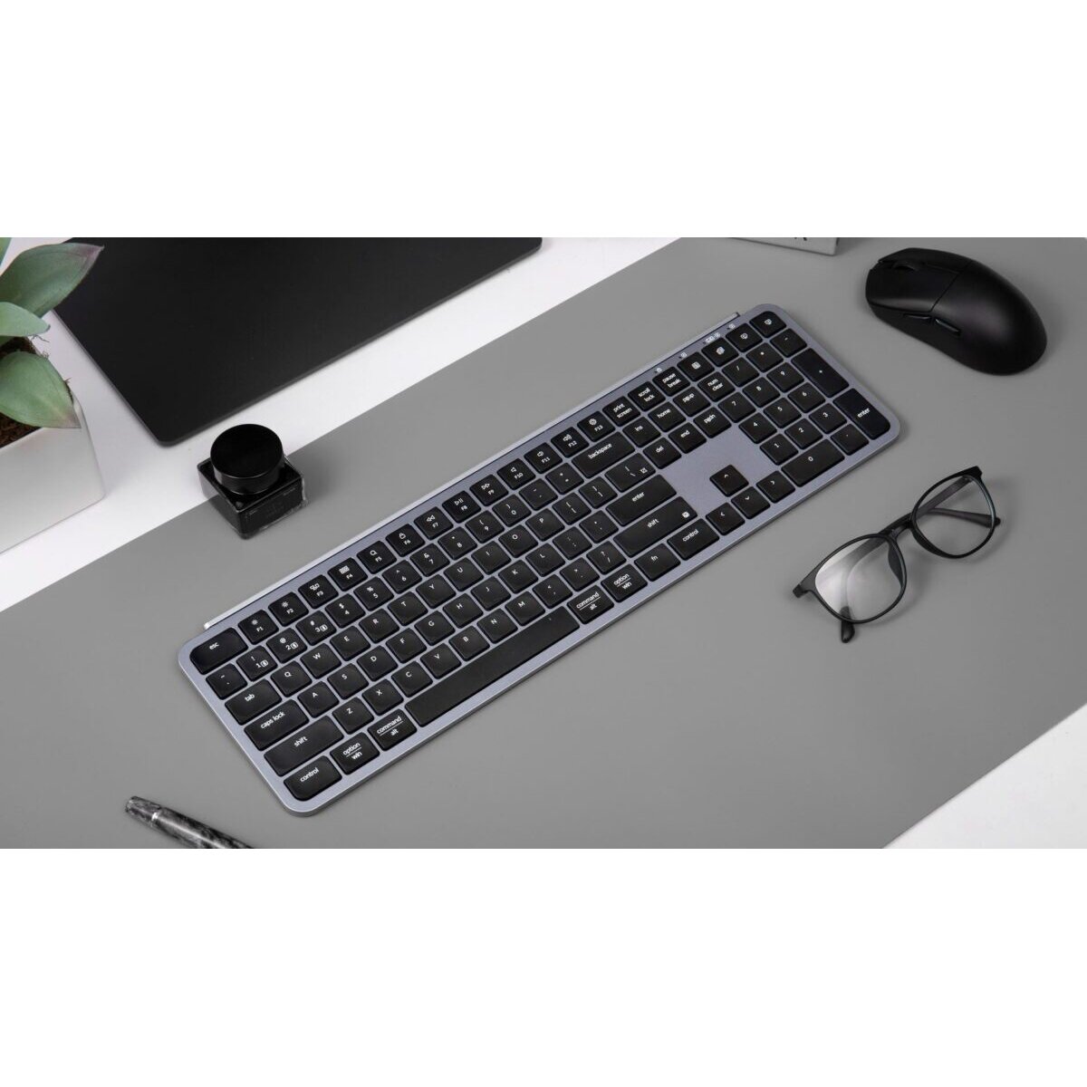 Keychron B6 Pro (B6P-K1) Ultraslim Wireless BT Keyboard ZMK Online customization - Gray 100% US Lay - Image 3