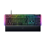 Razer BLACKWIDOW V4 - RGB Gaming Mechanical Keyboard - Underglow LED - Macro - Yellow Linear Switch