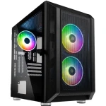Kolink Citadel Mesh ARGB Micro-ATX Tower Tempered Glass PC Case (3 PWM fans)
