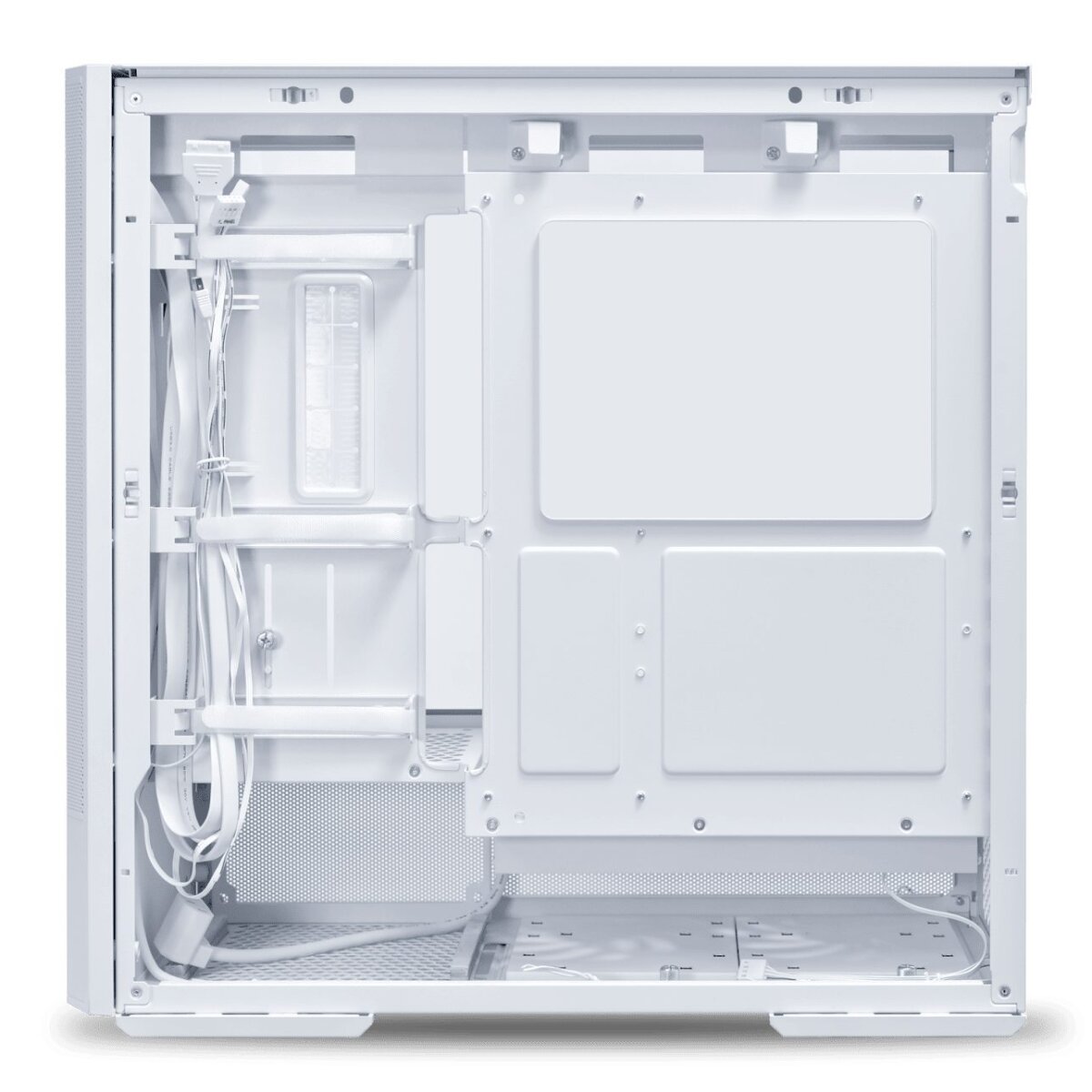 Lian Li LANCOOL 207 White - ATX PC Case (4 ARGB FANS) 2 x front 140 PWM & 2  bottom 120 PWM reverse - Image 4
