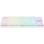 Razer DEATHSTALKER V2 PRO TKL WHITE - Wireless - Low Profile - Linear Red - Optical Switches - 50H - Image 2