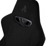 Nitro Concepts S300 Gaming Chair - Quality Fabric & Cold Foam - Stealth Black - Image 4