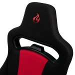 Nitro Concepts E250 Gaming Chair - Quality Fabric & Cold Foam - Black Red - Image 4
