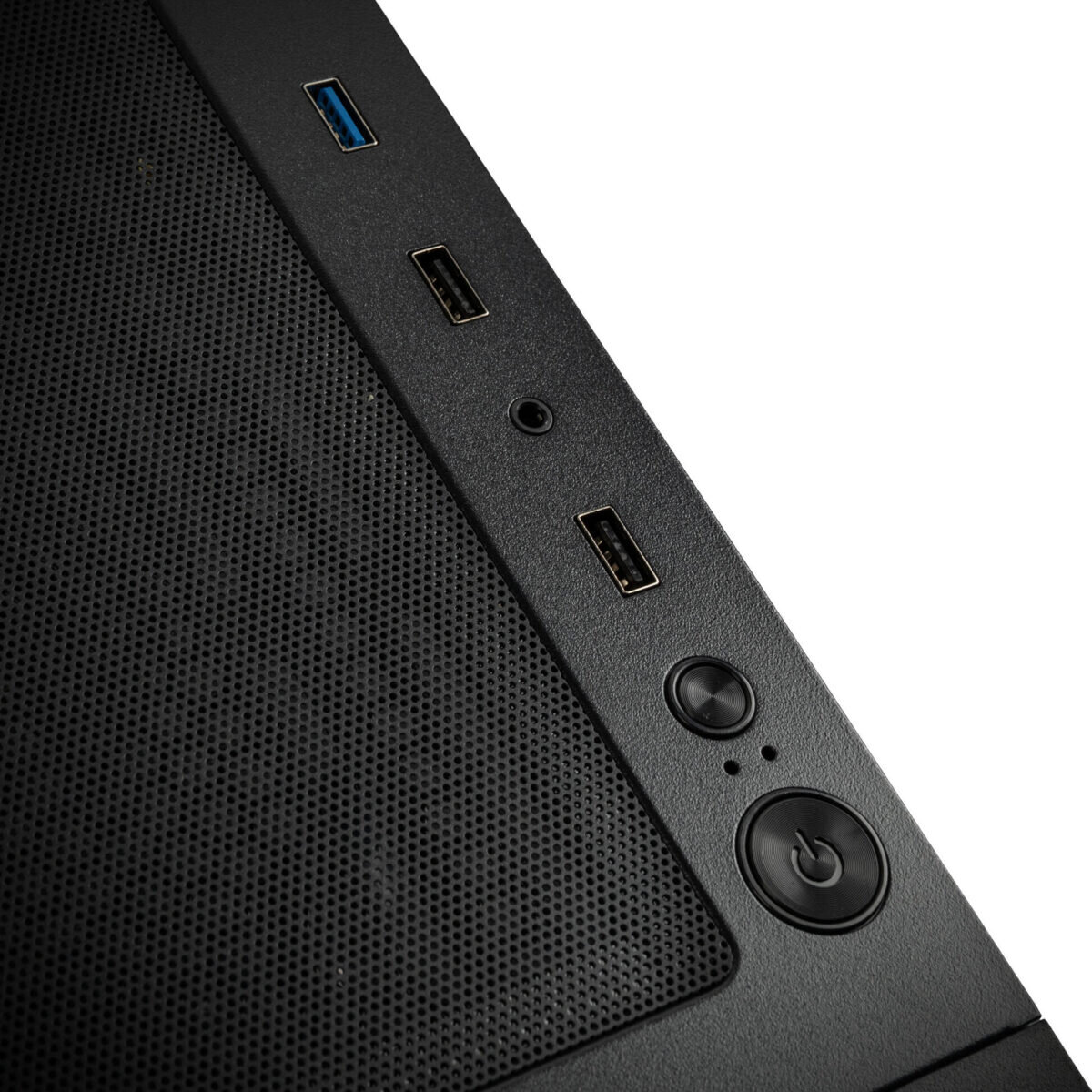 Kolink Observatory HF Glass Core Midi Tower Case - Black No Fans - Image 5