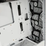 Kolink Observatory HF Mesh ARGB Midi Tower Case - White (with 6 ARGB fans - 3x140mm & 3x120mm ) - Image 5