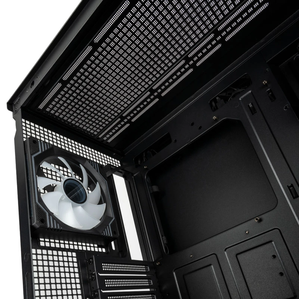 Kolink Unity Arena ARGB Midi Tower Showcase - Black E-ATX 420mm clearance with 4 ARGB Fans - Image 5