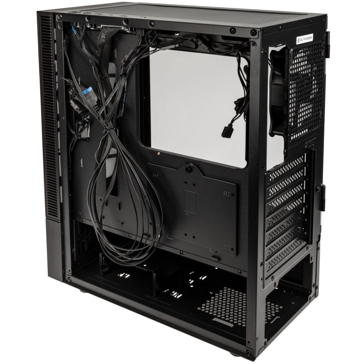 Kolink Observatory MX Mesh ARGB Midi Tower Case - Black (with 5 ARGB fans - 2x140mm & 3x120mm) - Image 5