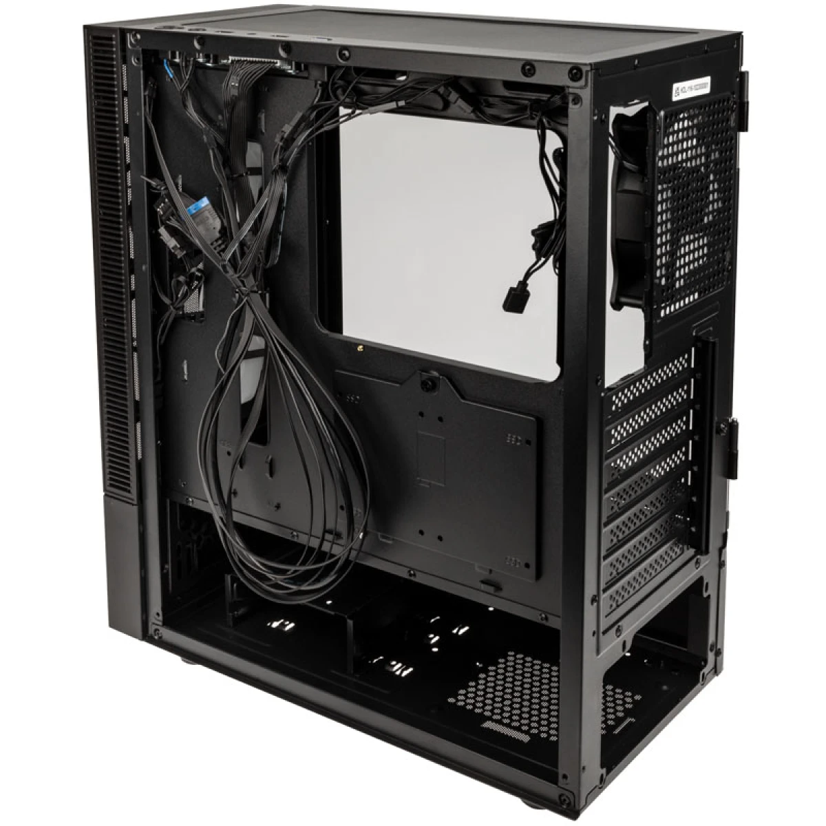 Kolink Observatory MX Mesh ARGB Midi Tower Case - Black (with 5 ARGB fans - 2x140mm & 3x120mm) - Image 5