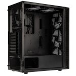 Kolink Observatory HF Plus Glass ARGB PWM Midi Tower Case - Black (with 6x120mm ARGB PWM Fans) - Image 5