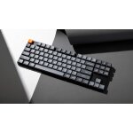Keychron K1 Max (K1M-H1) ANSI 80% TKL Black Full Assembled Red Switch RGB Hot-Swap Wired Low Profile - Image 4