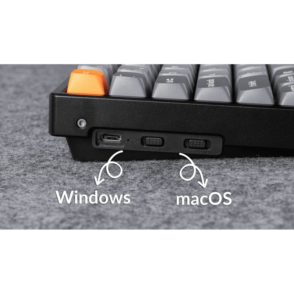 Keychron K2 Max (K2M-J3) QMK Wireless Mechanical Keyboard Brown Switch (Hot-Swap) 75% Us Layout - Image 3
