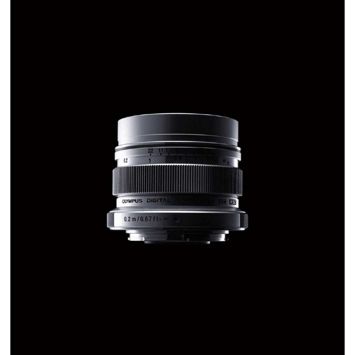 Olympus 12mm 1:2.0 BLACK M.ZUIKO DIGITAL (EW-M1220) Lense Micro FT - Image 4