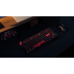 Lemokey X1 (X1-A1) QMK/VIA Wired Mechanical Keyboard TKL 80% Red Switch US Layout - Image 2