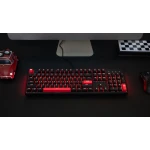 Lemokey X3 (X3-A1) QMK/VIA Wired Mechanical full Keyboard 100% Red Switch US Layout - Image 3