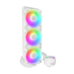 Arctic Liquid Freezer III 420mm A-RGB White AIO CPU Water Cooler 3x P14 PWM PST A-RGB fan - Image 2