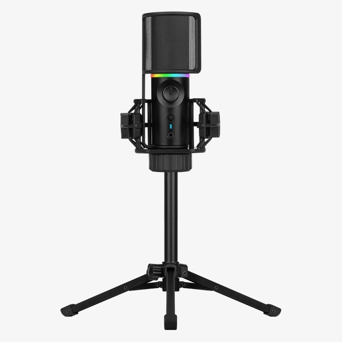 Streamplify MIC RGB microphone, USB-A, Black - incl. Tripod - Image 2