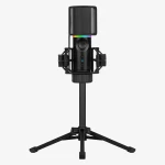 Streamplify MIC RGB microphone, USB-A, Black - incl. Tripod - Image 2
