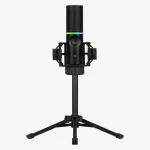 Streamplify MIC RGB microphone, USB-A, Black - incl. Tripod - Image 3