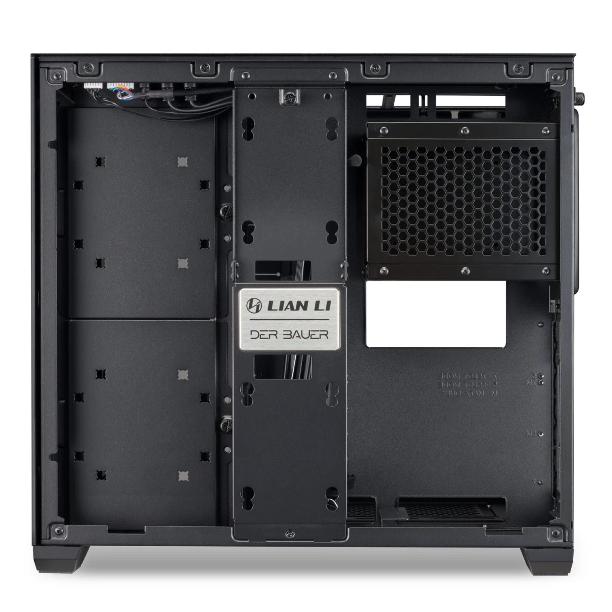 Lian Li O11 AIR MINI Black PC Case ATX / M-ATX with 3 standard Fans (front 120mmx2, rear 120mmx1) Me - Image 5
