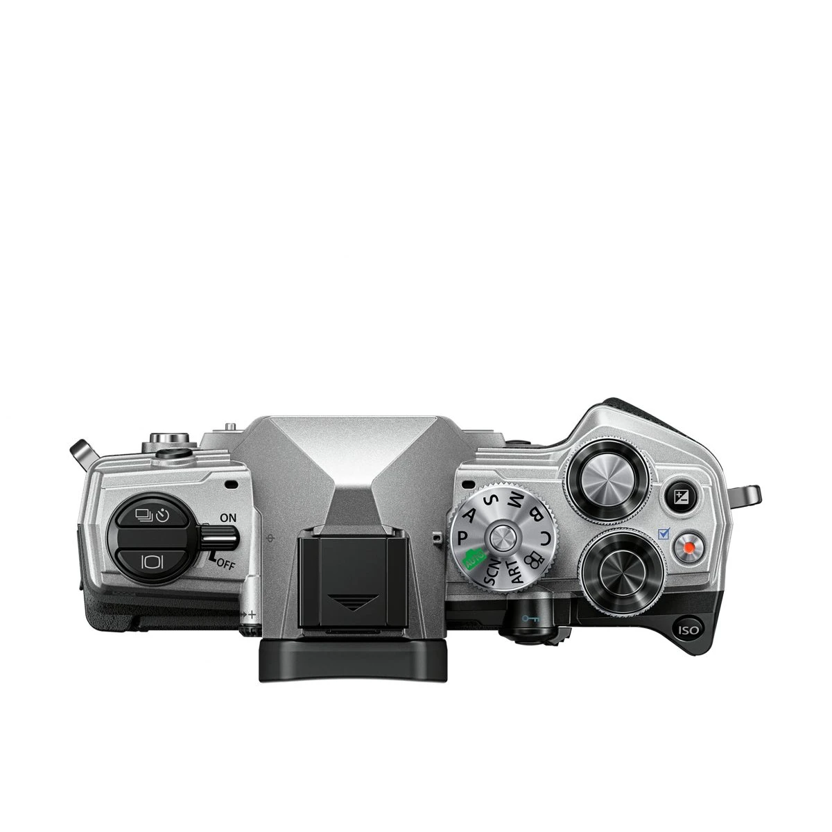Olympus OM-5 body silver, BLS-50 Battery, Eyecup, USB-AC Adapter - Image 3