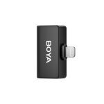 BOYA Omic-D Black 2,4GHz Dual Channel Wireless Microphone For iPhone Lightning - Image 5