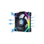 Lian Li UNIFAN SL Wireless LCD 120-1PCS Reverse Black - Case Fan - Image 3