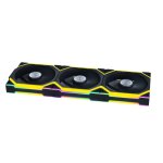 Lian Li UNIFAN SL Wireless 120 -3PCS Black (Triple pack include Controller) - Case Fan - Image 2