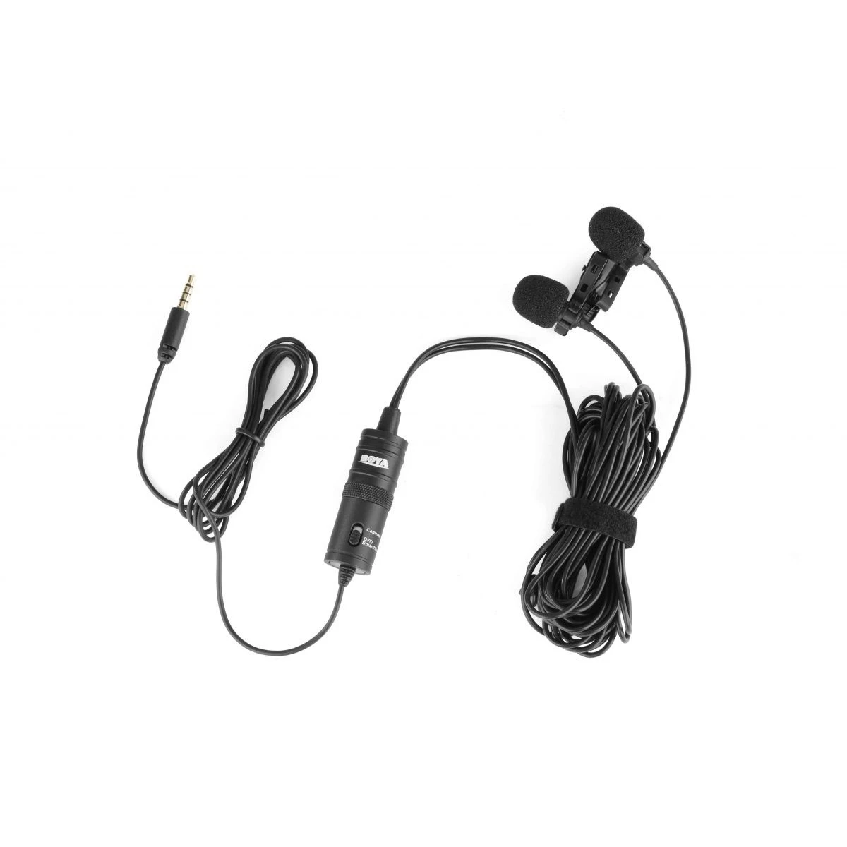 BOYA BY-M1DM wired mic Dual Lavalier Microphone - Image 3
