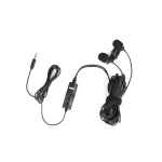 BOYA BY-M1DM wired mic Dual Lavalier Microphone - Image 3