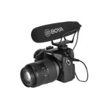 BOYA BY-BM2021 Compact Shotgun Mic Super Cardioid Video Shotgun Microphone for Cameras 3.5mm - Image 3