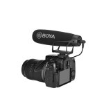 BOYA BY-BM2021 Compact Shotgun Mic Super Cardioid Video Shotgun Microphone for Cameras 3.5mm - Image 4